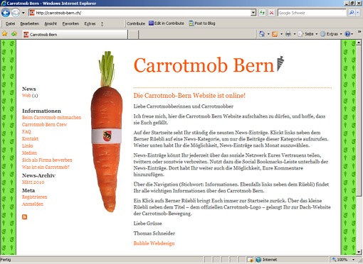 Carrotmob Bern