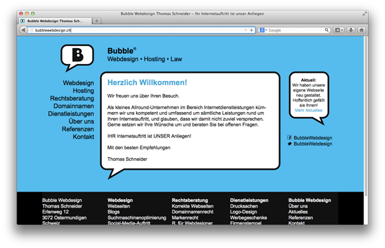 Bubble Webdesign